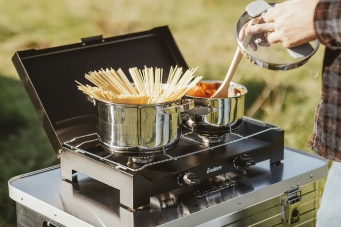 Enders Enders Gaskocher Campingkocher Dalgety Black 2Z, Campingkocher Dalgety 2Z Gaskocher Kochstelle Kuche BBQ  Газовая плита Enders, походная плита Dalgety Black 2Z, походная плита Dalgety 2Z, газовая плта, кухонная зона, кухня, барбекю