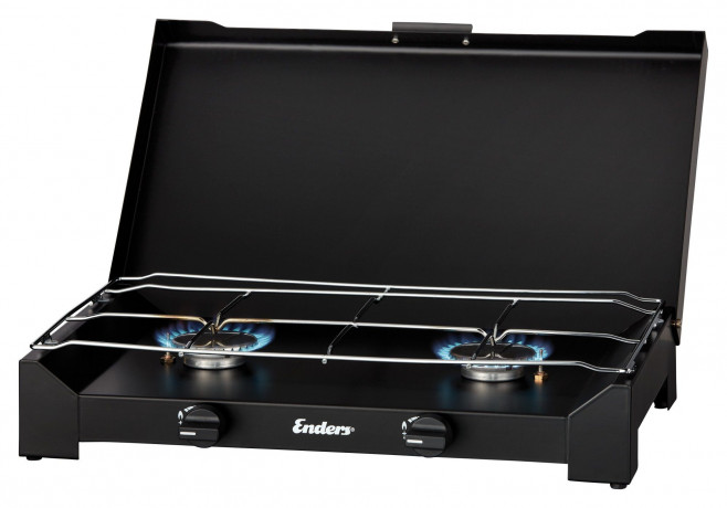 Enders Enders Gaskocher Campingkocher Dalgety Black 2Z, Campingkocher Dalgety 2Z Gaskocher Kochstelle Kuche BBQ  Газовая плита Enders, походная плита Dalgety Black 2Z, походная плита Dalgety 2Z, газовая плта, кухонная зона, кухня, барбекю