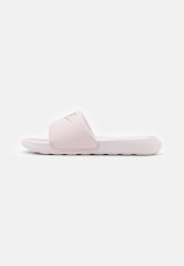 Nike Sportswear VICTORI ONE SLIDE Pantolette flach barely rose/metallic silver VICTORI ONE SLIDE Мюли на плоской подошве едва розовый/серебристый металлик