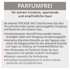 sebamed Trockene Haut Gesichtscreme parfumfrei Urea 5% Крем для лица для сухой кожи без запаха мочевины 5%