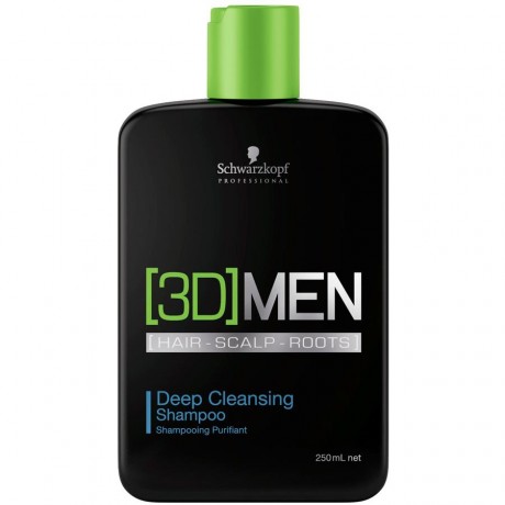 Schwarzkopf (Шварцкопф) Professional (3D) Men Tiefenreinigungs Shampoo Шампунь для мужчин, 1000 мл