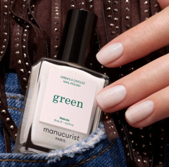 Manucurist Green Nail polish Nebula 15ml, Лак для ногтей Nebula, стойкое покрытие без сколов, безопасная растительная формула 9 Free, 15мл
