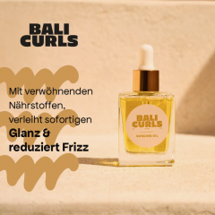 Bali Curls Bonding Oil 30ml, Масло для кудрявых волос, восстановление и блеск, против пушистости, для кудрей и волн, Германия, 30 мл