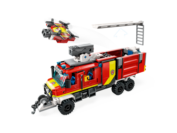 Lego Einsatzleitwagen der Feuerwehr Командирская машина пожарной охраны
