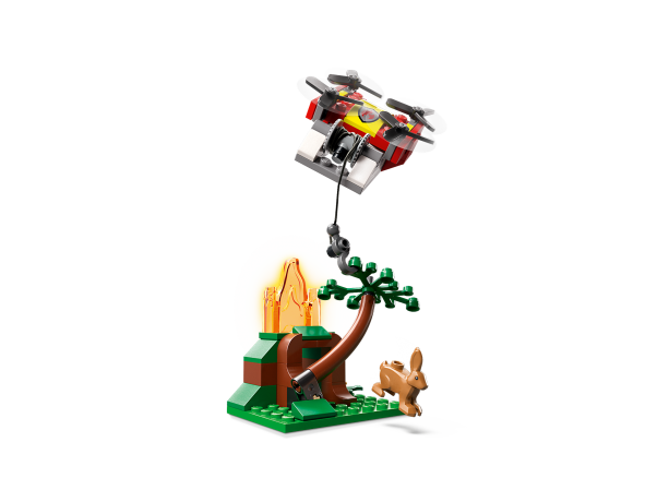 Lego Einsatzleitwagen der Feuerwehr Командирская машина пожарной охраны