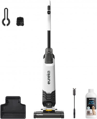 Eureka! Eureka! Akku-Hand-und Stielstaubsauger Ideal fur Hartboden, Teppiche, Tierhaare, 550,00 W, beutellos, mit Doppeltank und Selbstreinigung Ideal fur Haustiere und Familie Эврика! Беспроводной ручной пылесос, идеально подходит для твердых полов, ков