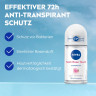 NIVEA Fresh Rose Touch Anti-Transpirant Roll-On, 50 ml, Нивеа Антиперспирант ролик, аромат розы, формула INFINIFRESH, 72ч защита, 50 мл