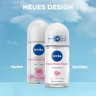NIVEA Fresh Rose Touch Anti-Transpirant Roll-On, 50 ml, Нивеа Антиперспирант ролик, аромат розы, формула INFINIFRESH, 72ч защита, 50 мл