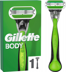 GILLETTE Rasierer, Body, 1 St, Джилетт Мужская бритва Body для тела, 1 шт.