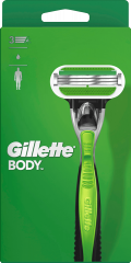 GILLETTE Rasierer, Body, 1 St, Джилетт Мужская бритва Body для тела, 1 шт.