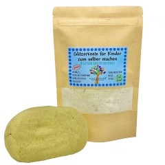 NATUURMA© Glitzerspielknete zum selber machen Knete Тесто для лепки с блестками