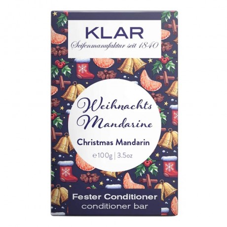 Klar Seifen Fester Conditioner Weihnachtsmandarine 100g Твердый кондиционер Рождественский мандарин 100г