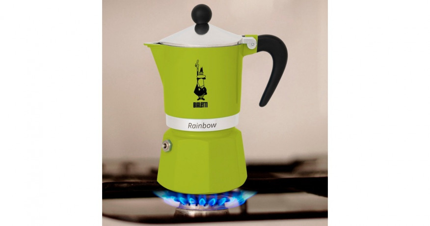 Bialetti Bialetti Rainbow, Espressomaschine grun, 1 Tasse grun Bialetti Rainbow, кофемашина для эспрессо, зеленая, 1 чашка