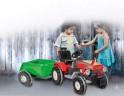 Jamara Anhanger Ride-on Power Drag Traktor Мощный драг-трактор с прицепом