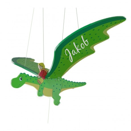 goki Schwingtier Drache mit Name personlisiert Качающийся дракон с именем