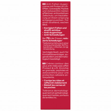 WELEDA Youth Power Augenpflege Granatapfel, 12 ml, Крем против морщин вокруг глаз Youth Power с гранатом, пептидами и астаксантином, 12 мл