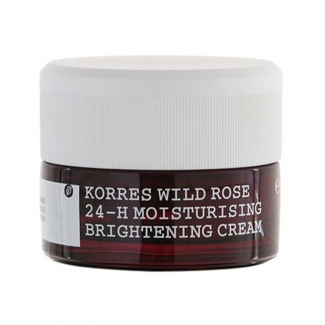 Korres (Коррес) Hydration 24-h Moisturising Brightening Cream Крем Fuss olige bis Mischhaut Wild Rose, Дневной крем для лица, 40 мл