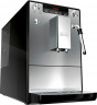 Melitta Melitta Kaffeevollautomat Solo Milk E953-202, silber/schwarz, Cafe creme Espresso per One Touch, Duse fur Milchschaum Полностью автоматическая кофемашина Melitta Solo Milk E953-202, серебристый/черный, кофе-крем-эспрессо в одно касание, насадка
