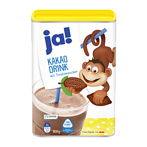 ja! Какао напиток с декстрозой 800г