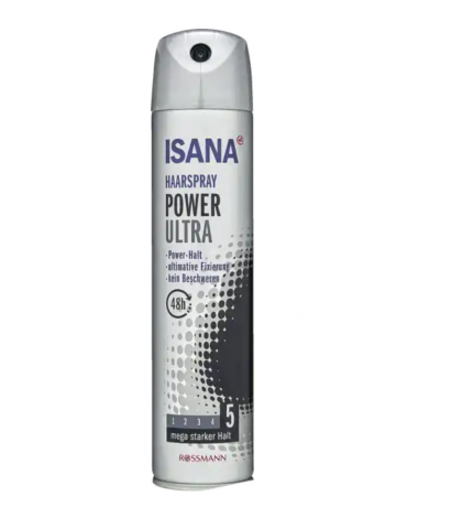 ISANA Power Ultra Haarlack Лак для волос Экстримальная сила сильная фиксация 250 г