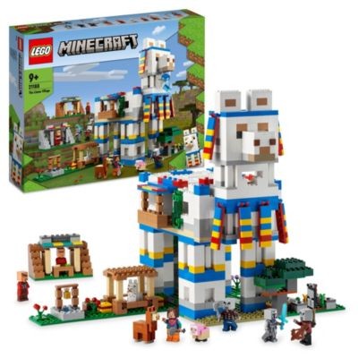 LEGO 2er Set: Minecraft 21174 Das moderne Baumhaus + Das Lamadorf Набор из 2 предметов: Minecraft 21174: Современный дом на дереве + деревня лам