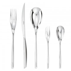 Sambonet Sambonet Bamboo - Edelstahl 18/10 Besteckset 30-tlg. Vollheft / Monoblock Sambonet Bamboo - набор столовых приборов из нержавеющей стали 18/10 30 шт. Полный буклет/моноблок