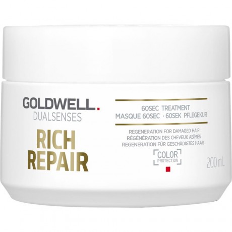 Goldwell (Голдвелл) Rich Repair 60 Sec. Treatment Средство для лечения для волос, 200 мл