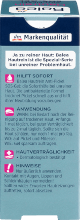 Balea (Балеа) Soft и Clear Гель против чёрных точек, 15 мл