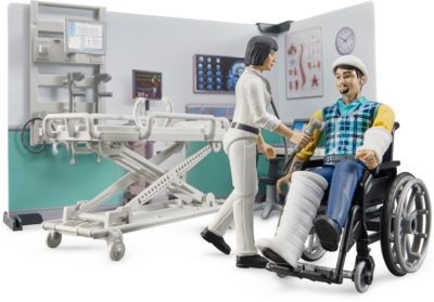 Bruder bworld Set Krankenstation лазарет