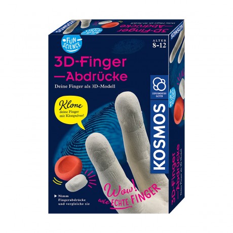 Kosmos Fun Science 3D-Fingerabdrucke Fun Science 3D Отпечатки пальцев