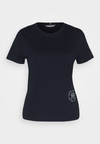 Tommy Hilfiger Basic T-shirt desert sky Базовая футболка небо пустыни