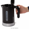 CLATRONIC CLATRONIC Wasserkocher WK 3452 schwarz, Wasserkocher 1,8L mit verdecktem Heizelement Чайник CLATRONIC WK 3452 черный, чайник 1,8 л со скрытым нагревательным элементом
