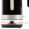 CLATRONIC CLATRONIC Wasserkocher WK 3452 schwarz, Wasserkocher 1,8L mit verdecktem Heizelement Чайник CLATRONIC WK 3452 черный, чайник 1,8 л со скрытым нагревательным элементом