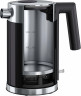 Graef Graef Wasserkocher WK 402, 1 l, 1850 W, Edelstahl, schwarz schwarz Чайник Graef WK 402, 1 л, 1850 Вт, нержавеющая сталь, черный