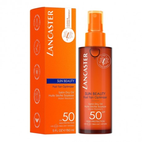 Lancaster Sun Beauty Satin Dry Oil SPF50  Атласное сухое масло Sun Beauty SPF50