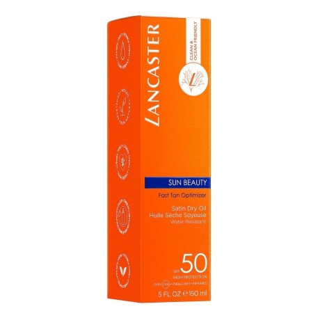 Lancaster Sun Beauty Satin Dry Oil SPF50  Атласное сухое масло Sun Beauty SPF50