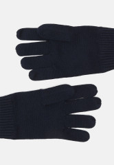 Tommy Hilfiger ESSENTIAL BEANIE & GLOVES SET Gloves space blue ESSENTIAL BEANIE & GLOVE SET Перчатки космический синий