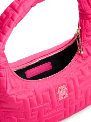 Tommy Hilfiger CHIC SHOULDER Handbag bright cerise pink ШИКАРНОЕ ПЛЕЧО сумочка ярко-вишнево-розовый