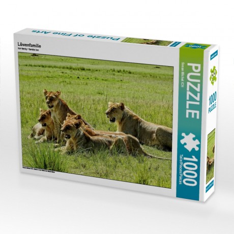 CALVENDO Puzzle CALVENDO Puzzle Lowenfamilie Пазл CALVENDO Пазл Львиная семья