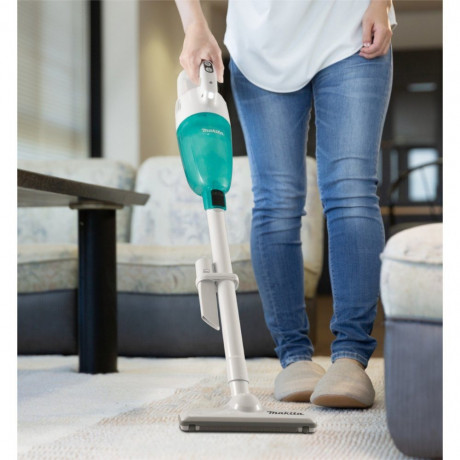 Makita Makita Akku-Stielstaubsauger CL117FDX7 Akku-Stielstaubsauger weiss/violett Аккумуляторный стержневой пылесос Makita CL117FDX7 беспроводной стержневой пылесос белый/фиолетовый