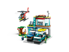 Lego Hauptquartier der Rettungsfahrzeuge Штаб спасательной машины