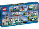 Lego Hauptquartier der Rettungsfahrzeuge Штаб спасательной машины