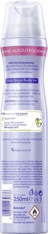 NIVEA Extra Strong Styling Spray, 250 ml, Нивеа Лак для волос, пантенол и витамин B3, экстра сильная фиксация до 24ч, 250 мл