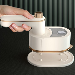 farfi farfi Dampfbugeleisen EU -Stecker Handheld Dampf Mini -Eisen -Bugelmaschine, 30,00 W, Bugeln bei konstanter Temperatur,Schnelles Aufwarmen Grun Паровой утюг Farfi с вилкой европейского стандарта, ручной паровой мини-утюг, гладильная машина, 30,00 Вт