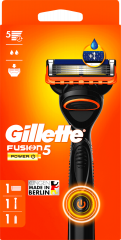 GILLETTE Rasierer, Fusion5 Power, 1 St, Джилетт Набор для бритья Fusion5 Power: станок и 1 сменная кассета, 1 набор