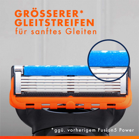 GILLETTE Rasierer, Fusion5 Power, 1 St, Джилетт Набор для бритья Fusion5 Power: станок и 1 сменная кассета, 1 набор