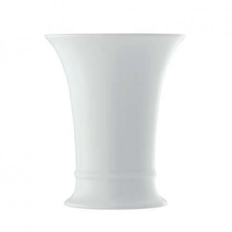 Hutschenreuther Hutschenreuther Basic Vasen Weiss Vase becherformig mittel 15 cm Hutschenreuther Basic Vases Белая ваза чашеобразная средняя 15 см