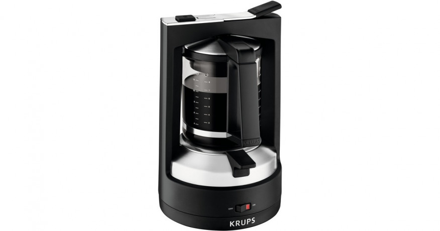 Krups Krups T8.2 KM 4689, Filtermaschine schwarz/silber  schwarz, silber Krups T8.2 KM 4689, фильтр-машина черный/серебристый