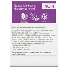 lavera Straffende Nachtpflege Nachtcreme 3fach Hyaluron & Bakuchiol Ночной крем с тройной гиалуроном и бакучиолом 50мл