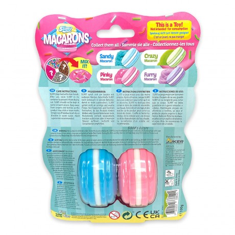 Slimy SLIMY® Macarons 2 x 50g SLIMY® Macarons 2 x 50г